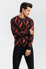Black-Orange Fashion Sweater FS-SWT-VPN-FD-410-01