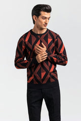 Black-Orange Fashion Sweater FS-SWT-VPN-FD-410-01