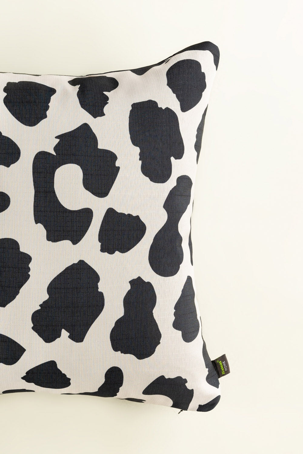 Black Strokes Digital Printed Cushion Cover