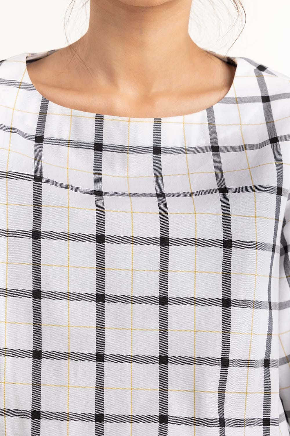 Black And White Casual Shirt 224-217-011