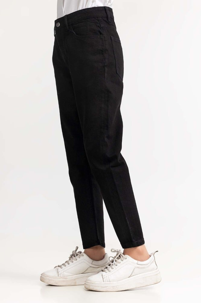 Black Basic Denim Jeans WM-JNS-SS24-005