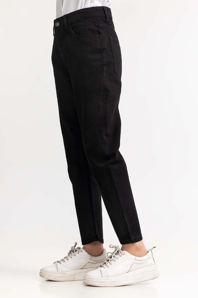 Black Basic Denim Jeans WM-JNS-SS24-005