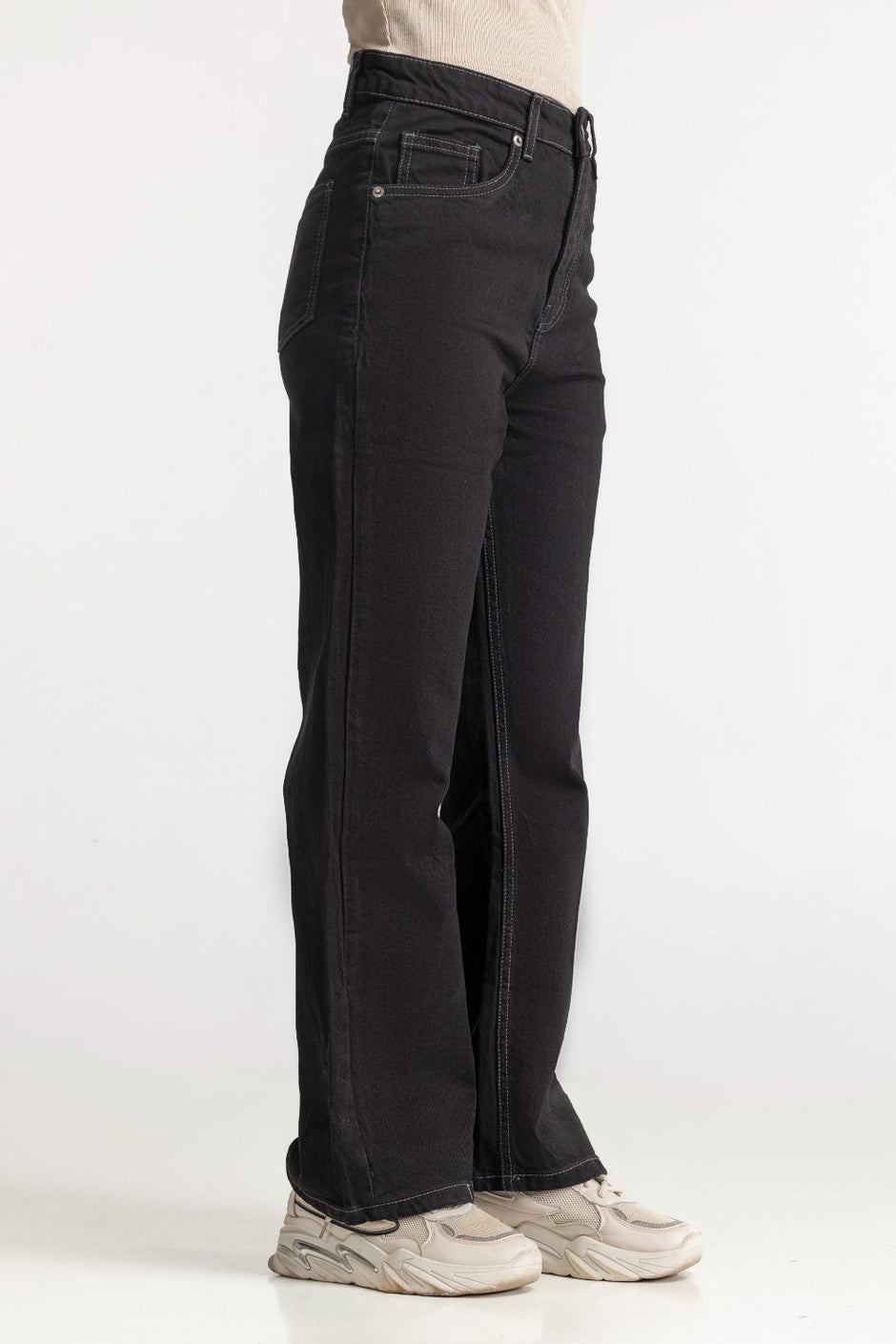 Black Basic Jeans WM-JNS-SS24-014