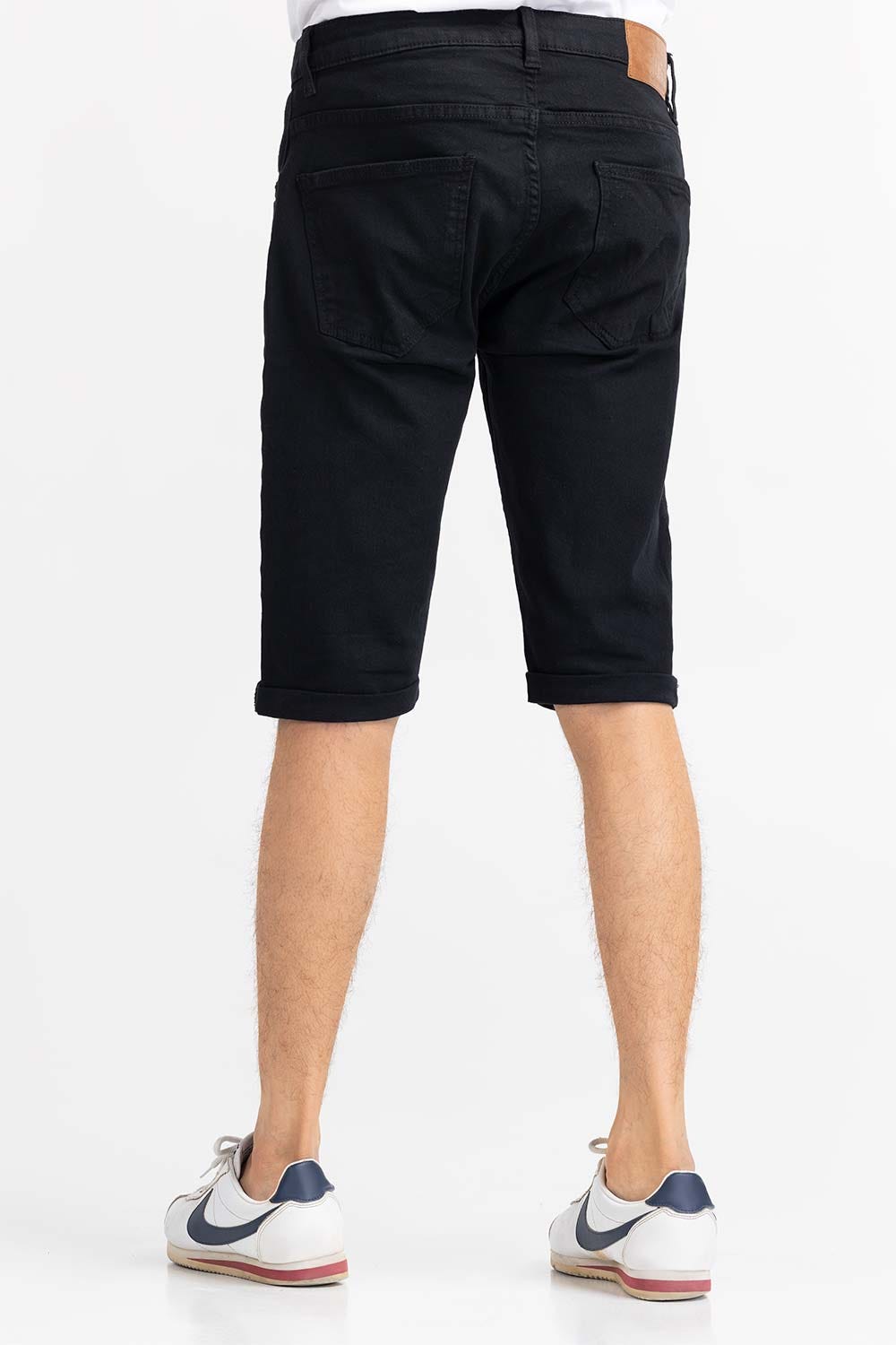 Black Basic Short SHT-WVN22-008