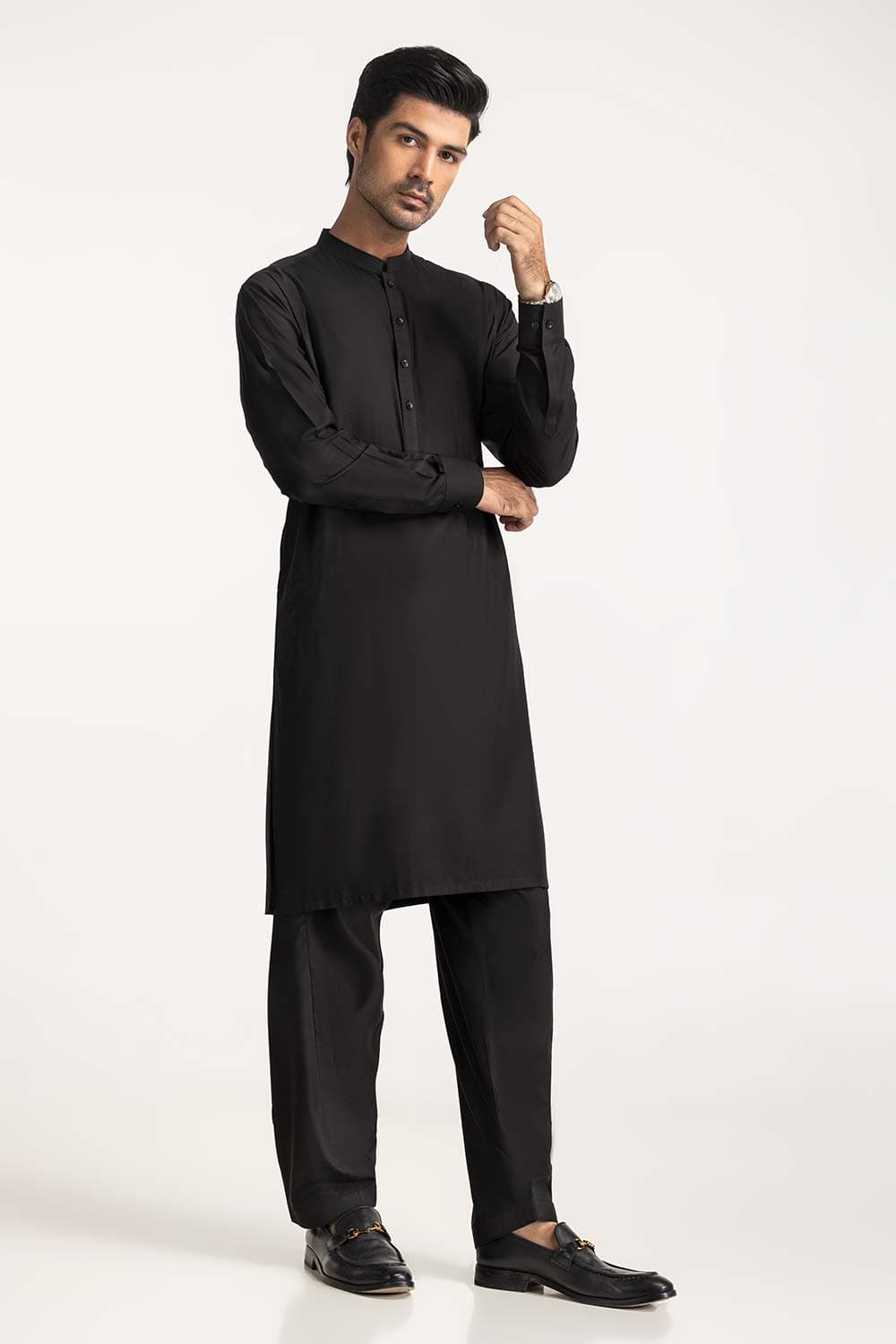 Black Basic Suit SK-P24-077