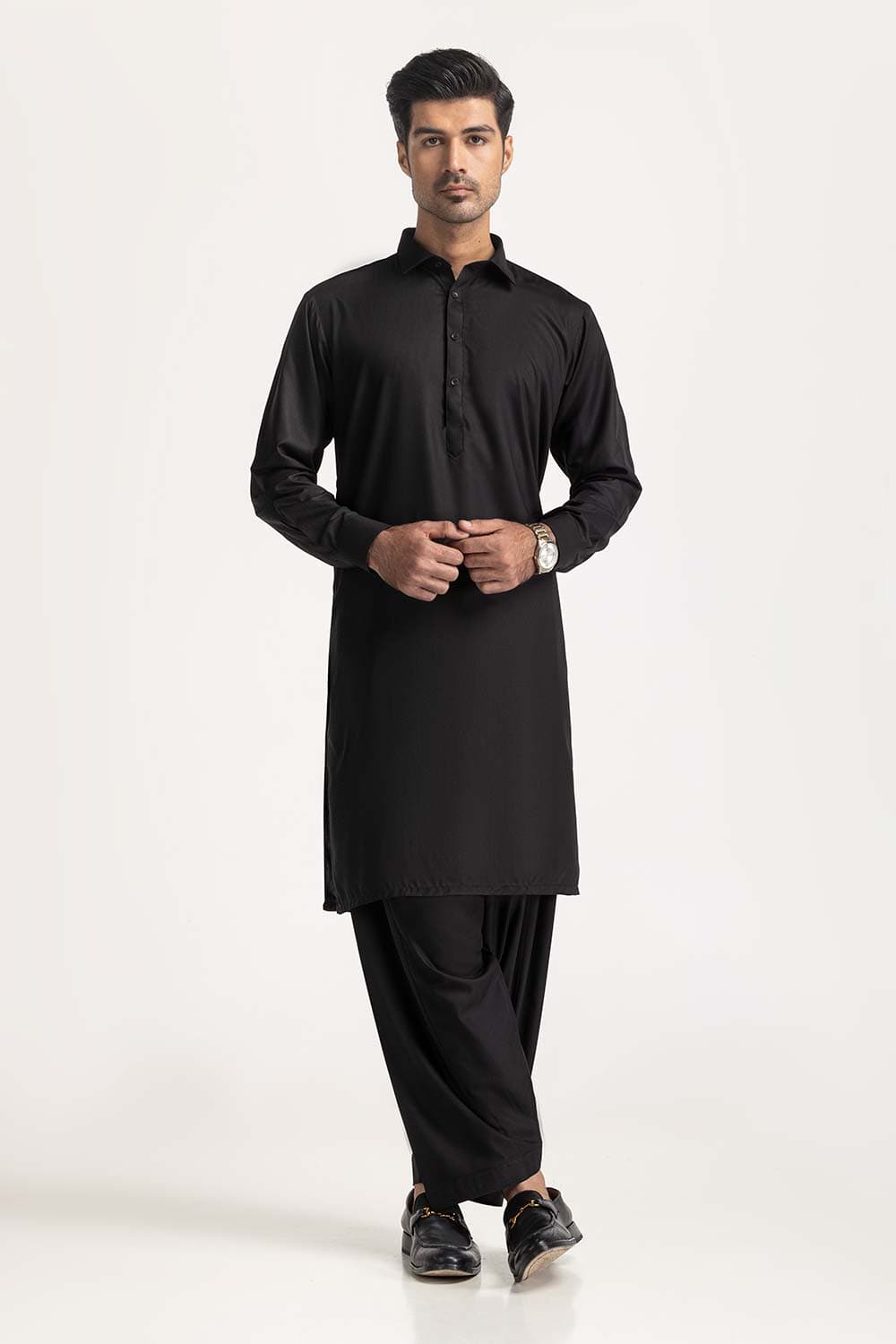 Black Basic Suit SK-P24-078