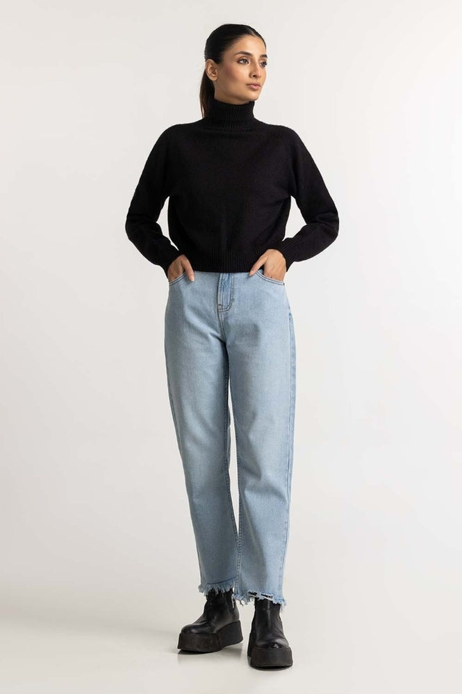 Black Basic Sweater