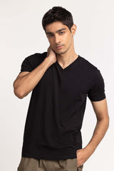 Black Basic Tee TS-VNSJ24-034
