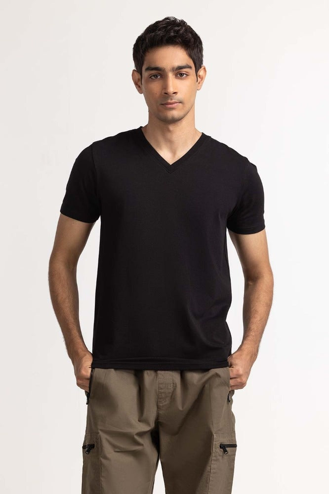 Black Basic Tee TS-VNSJ24-034