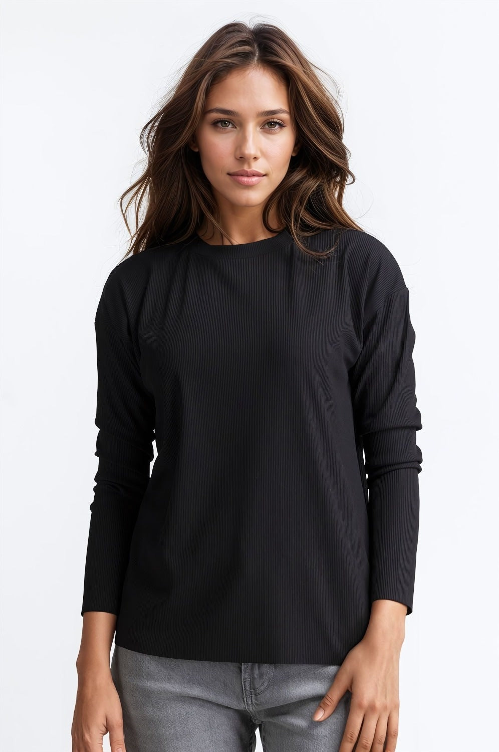 Black Basic Top WM-KTP-SS24-103