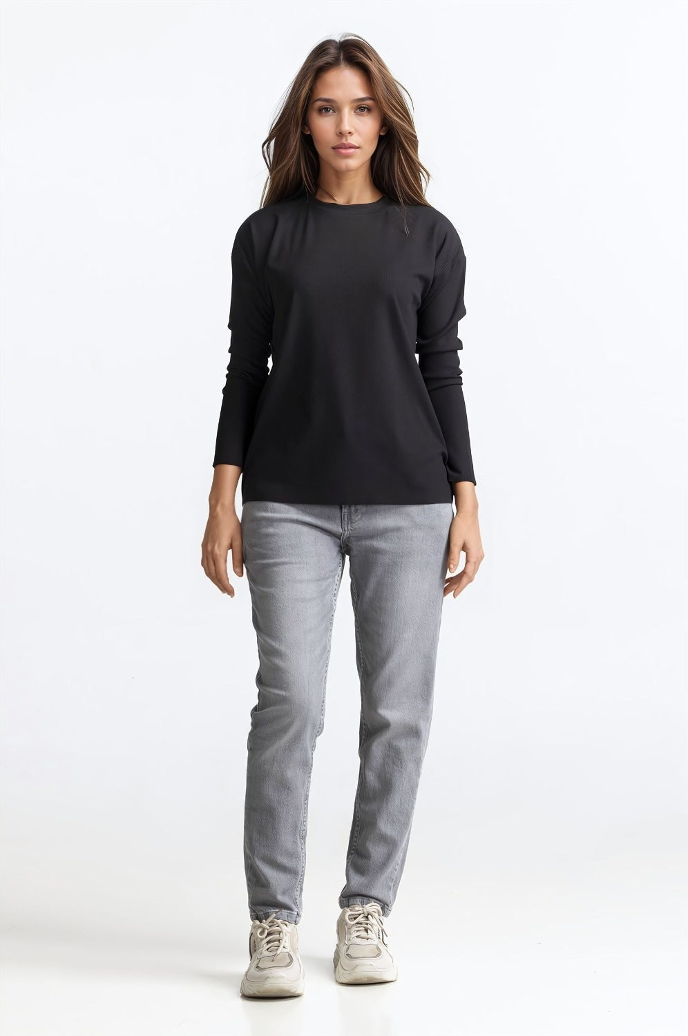 Black Basic Top WM-KTP-SS24-103