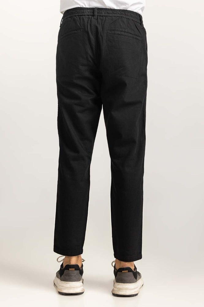 Black Basic Trouser MN-TRKH- WV23-004 B