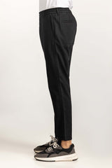Black Basic Trouser MN-TRKH- WV23-004 B
