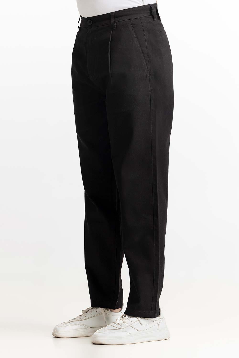 Black Basic Trouser MNTRCSS24011