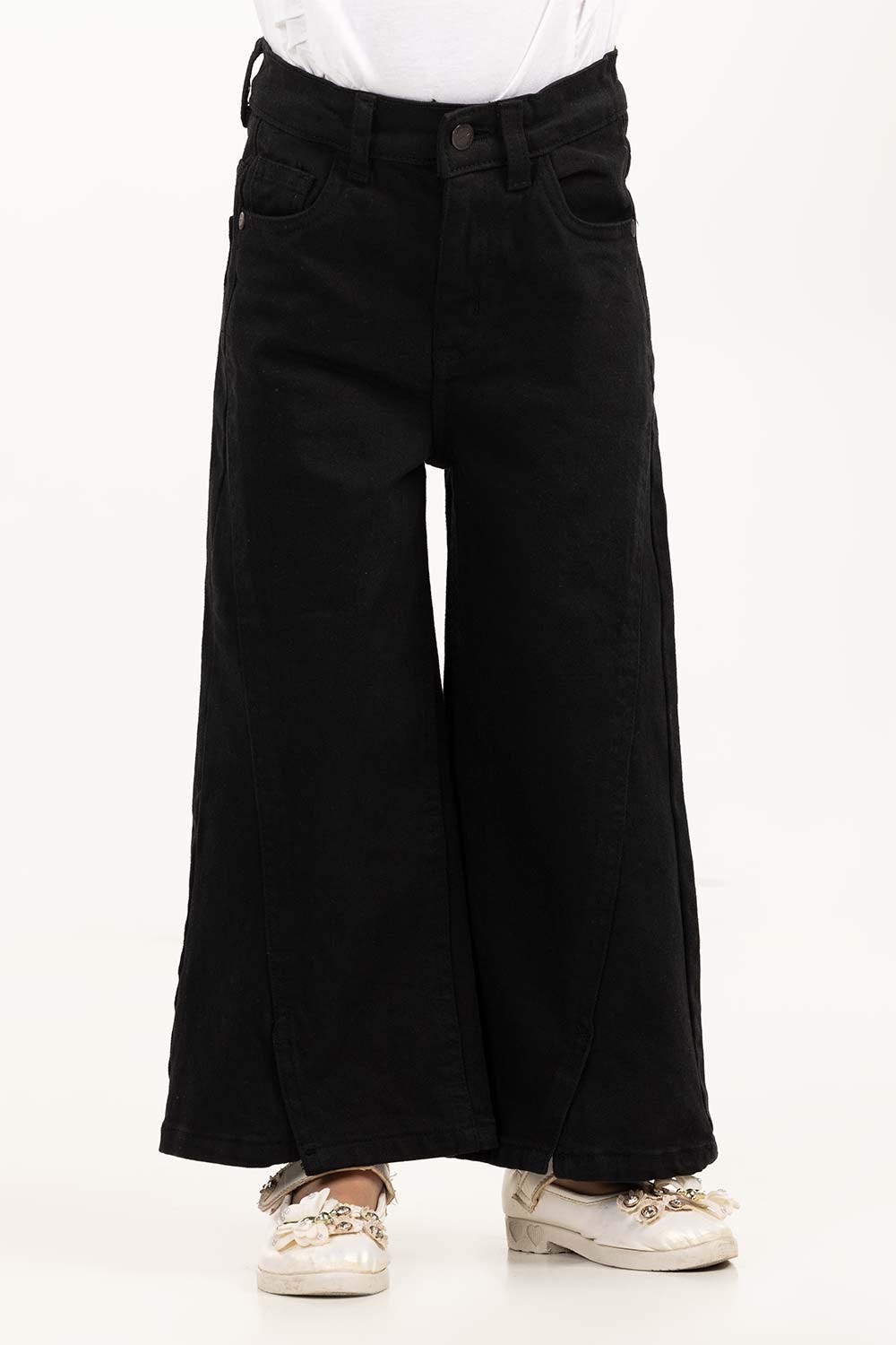 Toddler Girl Black Basic Trouser TGNB-2210044-E