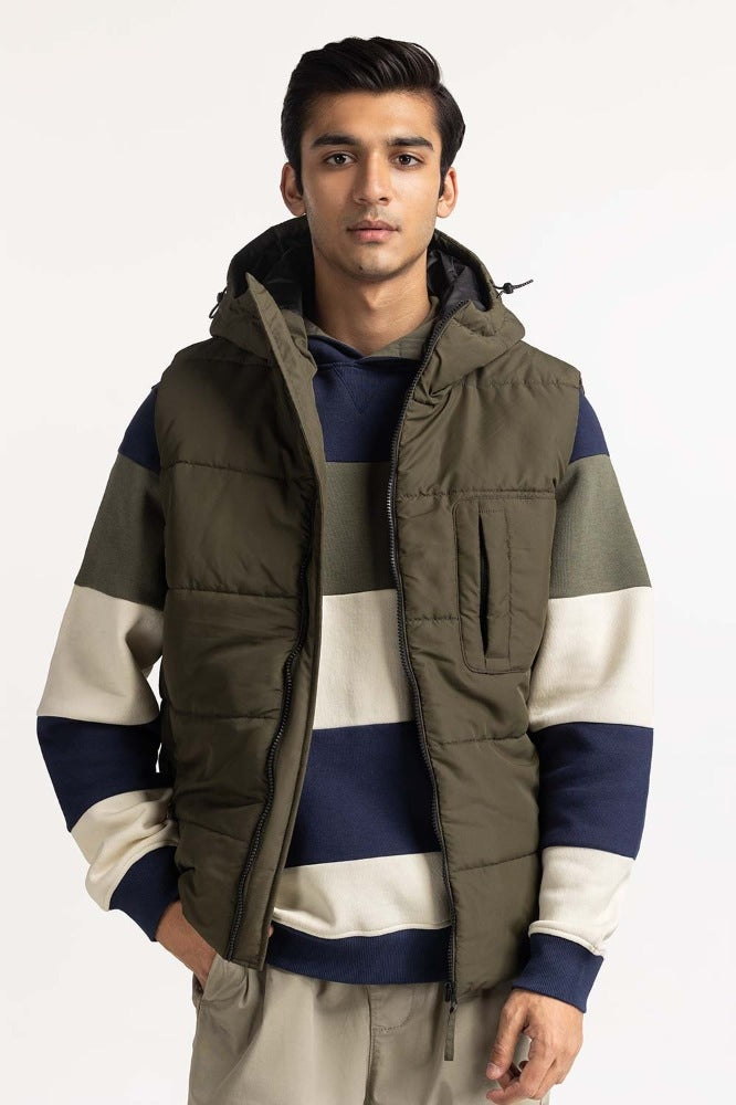 Black Basic Vest MN-JKT-WS23-010