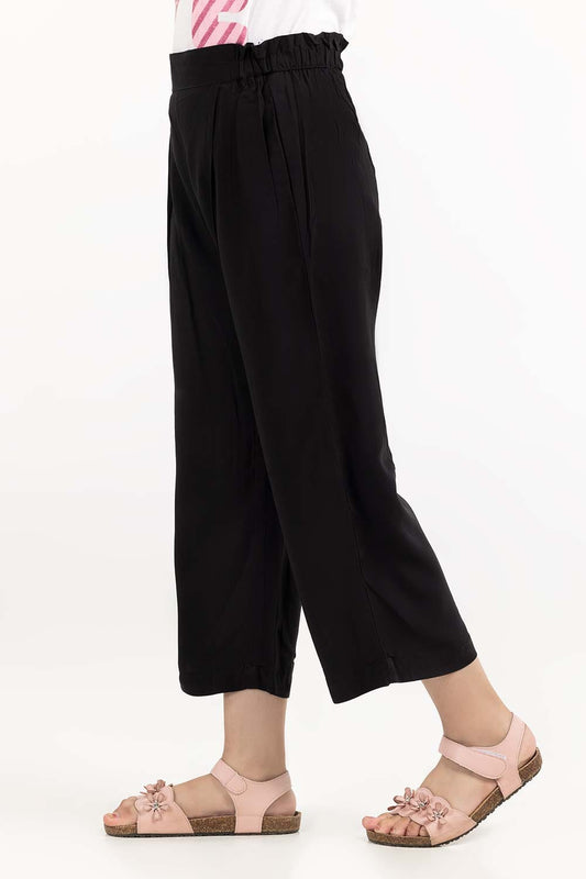 Junior Girl Black Basic Woven Bottom JGWB-2210050 A
