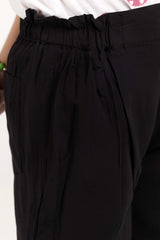 Junior Girl Black Basic Woven Bottom JGWB-2210050 A