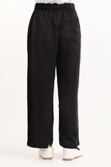 Toddler Girl Black Basic Woven Bottom TGWB-2210032 A