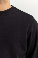 Black Crew Neck Co-Ord Set COS-F22-081s