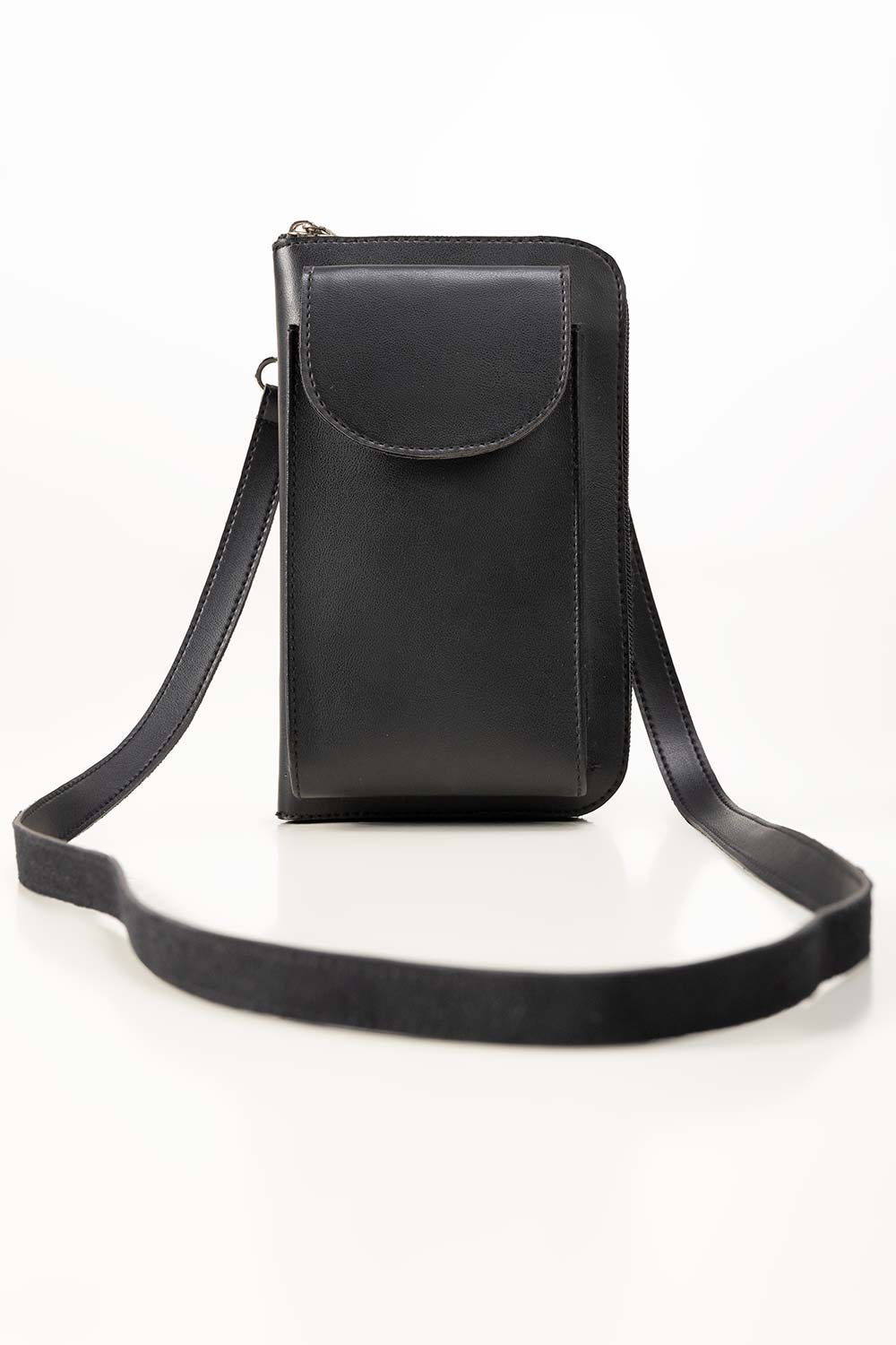 Black Cross Body Wallet IWB-CBW24-001