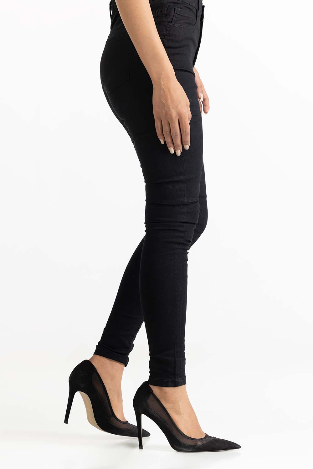 Black Denim Jeans 231-221-001 B