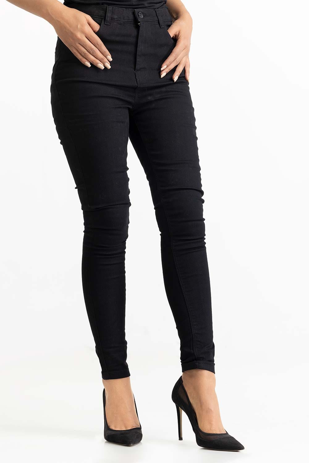 Black Denim Jeans 231-221-001 B