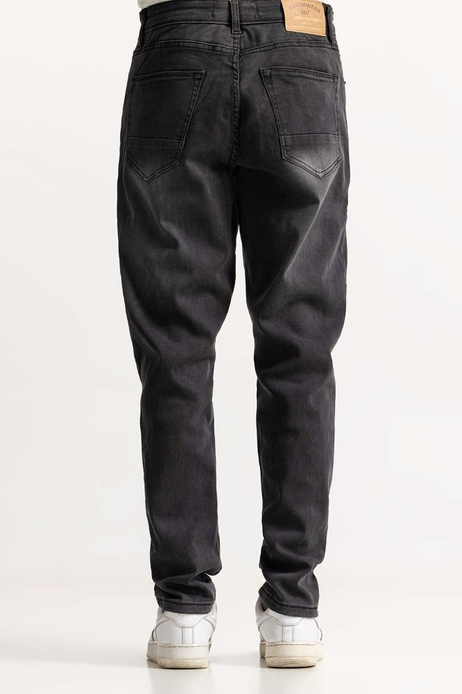Black Denim Jeans MN-JNS- DN23-003