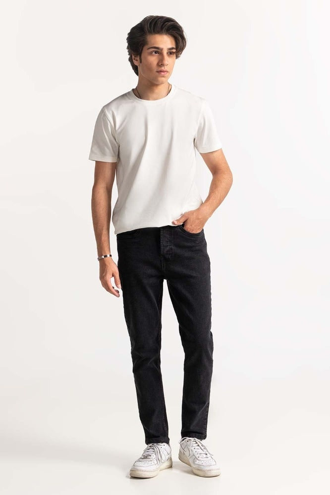 Black Denim Jeans MN-JNS- DN23-013