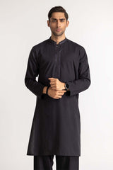 Black Embroidered Suit SK-E24-011