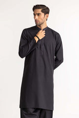 Black Embroidered Suit SK-E24-011