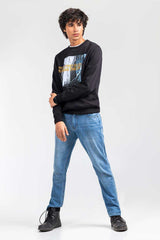 Black Fashion Sweatshirt JKT-MSS-D24-02