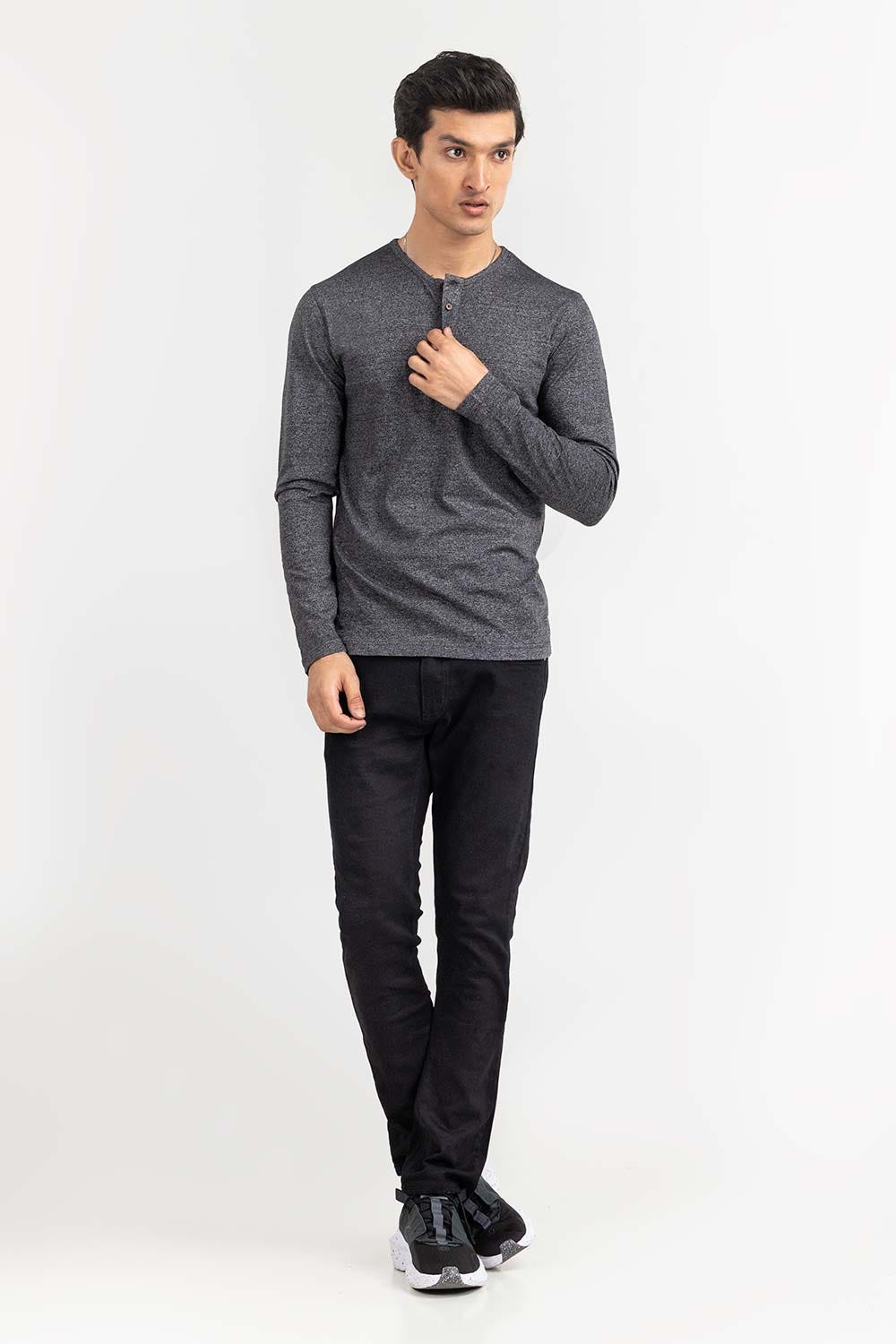 Black Fashion Tees TS-FFSSJ22-011