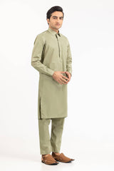 Black Gold Latha Unstitched Fabric Cotton-LF