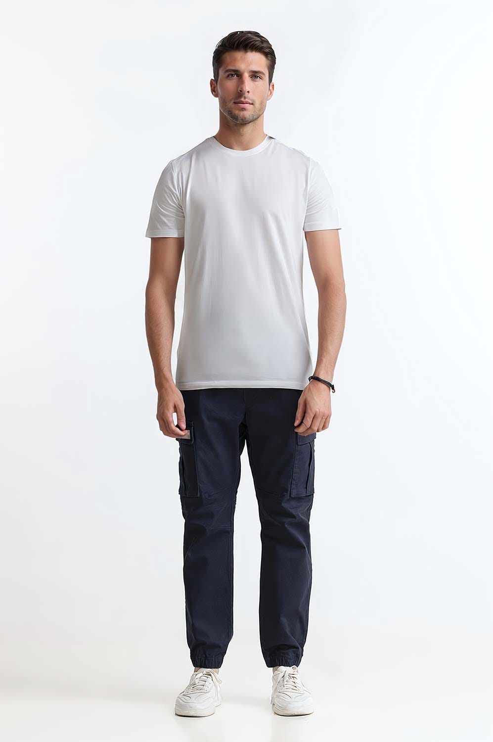 Black Iris Basic Trouser MNTRCSS24005-B