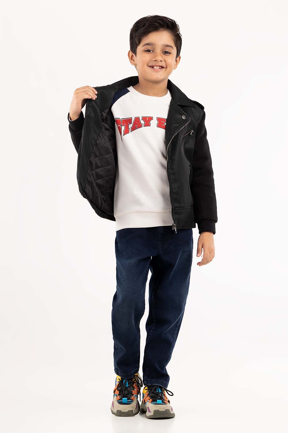 Junior Boy Black Jacket 224-310-002