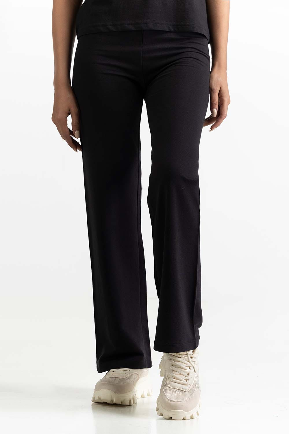 Black Knit Trouser