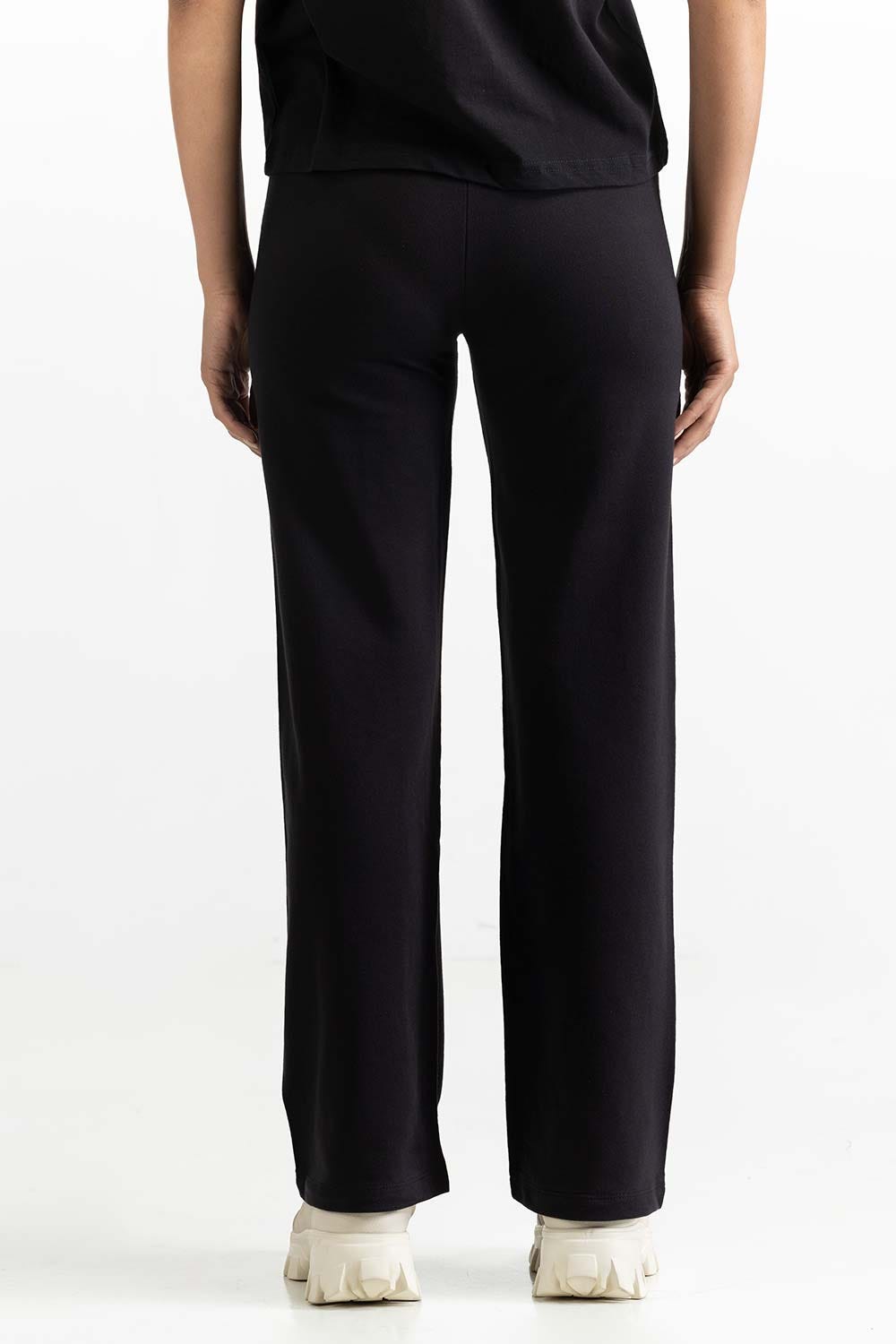 Black Knit Trouser