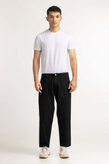 Black Non Denim Trouser MN-TRKH- WV23-006 B