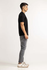 Black Pattern Tee MN-TS-PT-S24-608