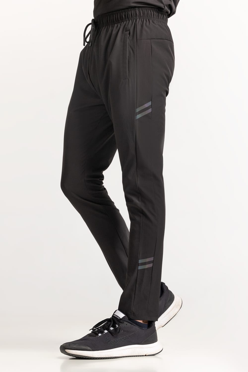 Black Textured Trouser AW-TR24-025