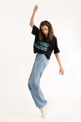 Black T-shirt 224-213-010
