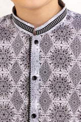 Black and White Styling Kurta KKS-898