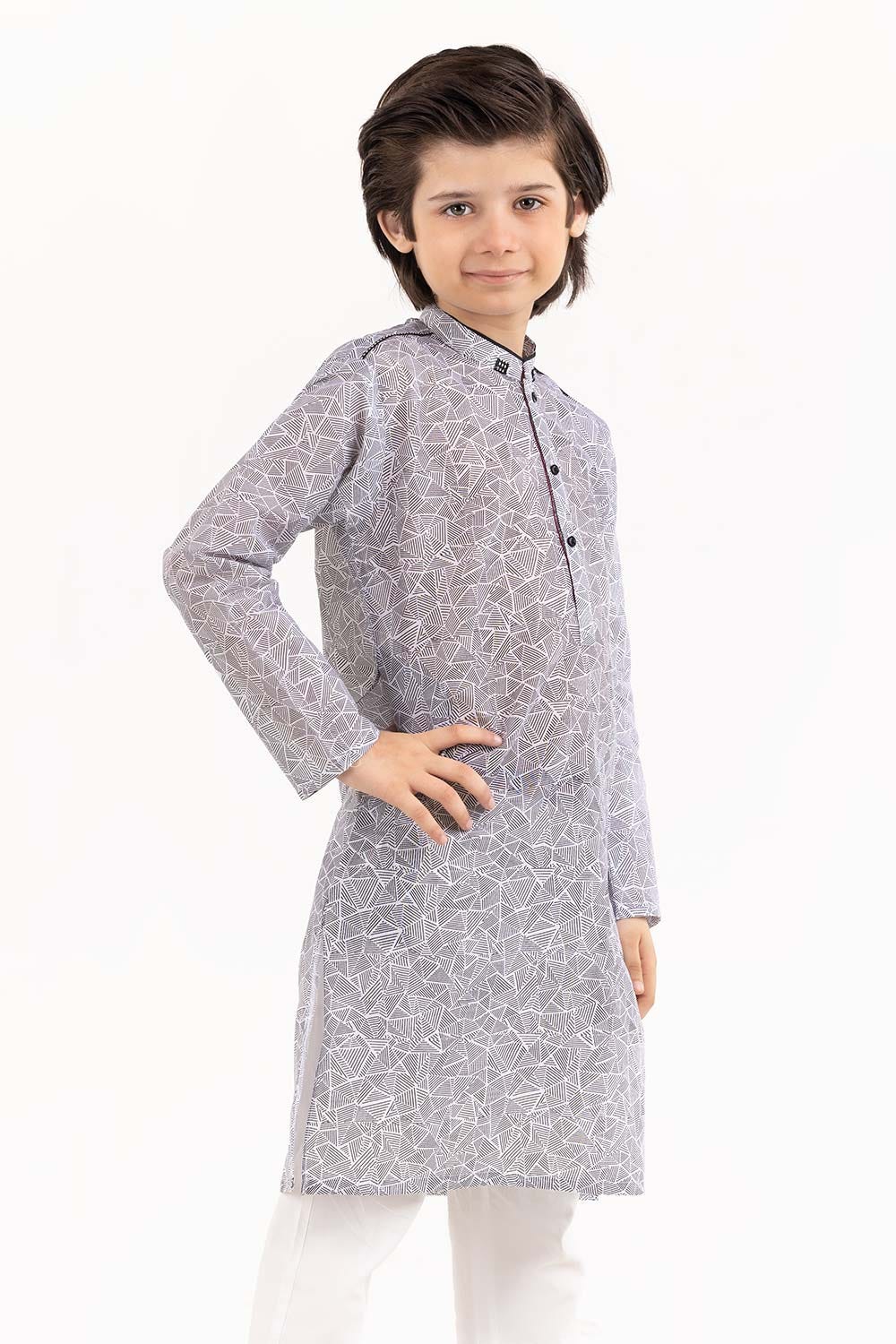 Black and White Styling Kurta KKS-902