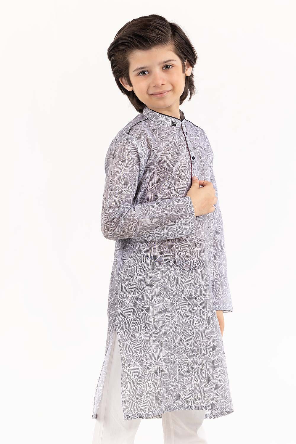 Black and White Styling Kurta KKS-902