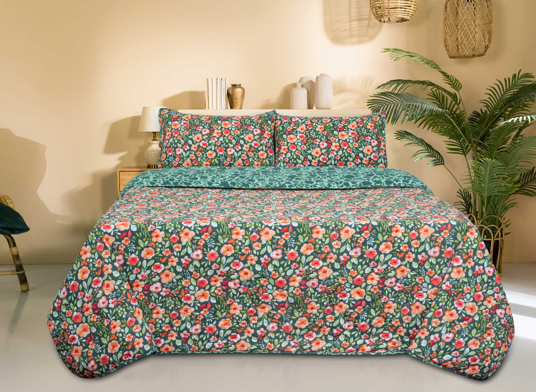 Bloom Bliss T-150 Bed Throw