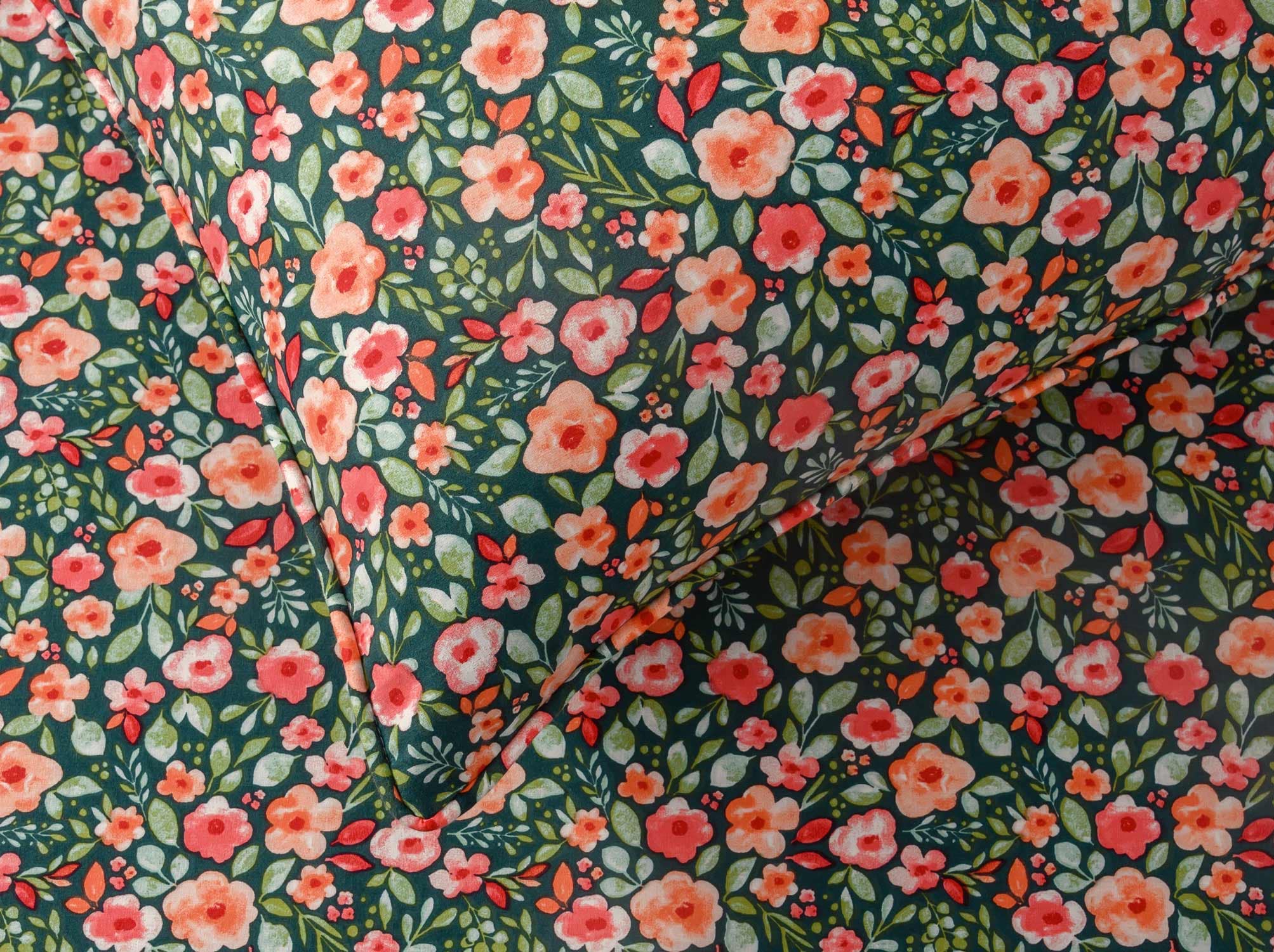 Bloom Bliss T-150 Bed Sheet Set