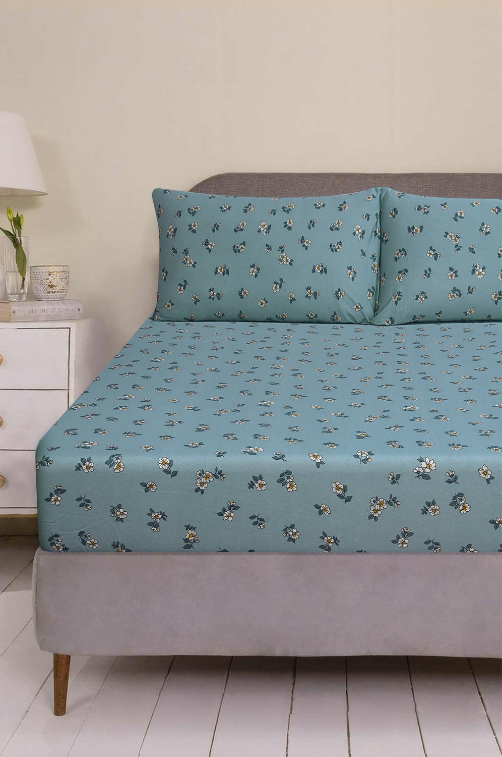 Bloom Jersey Fitted Sheet