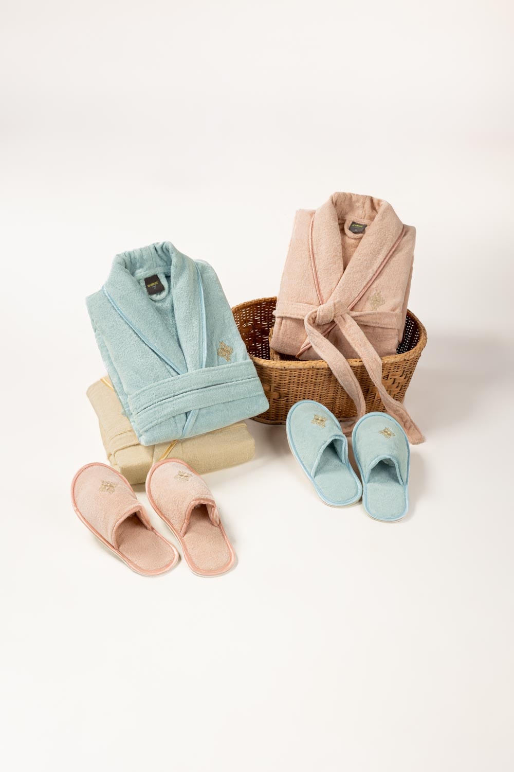 Blossom Velour Bathrobe