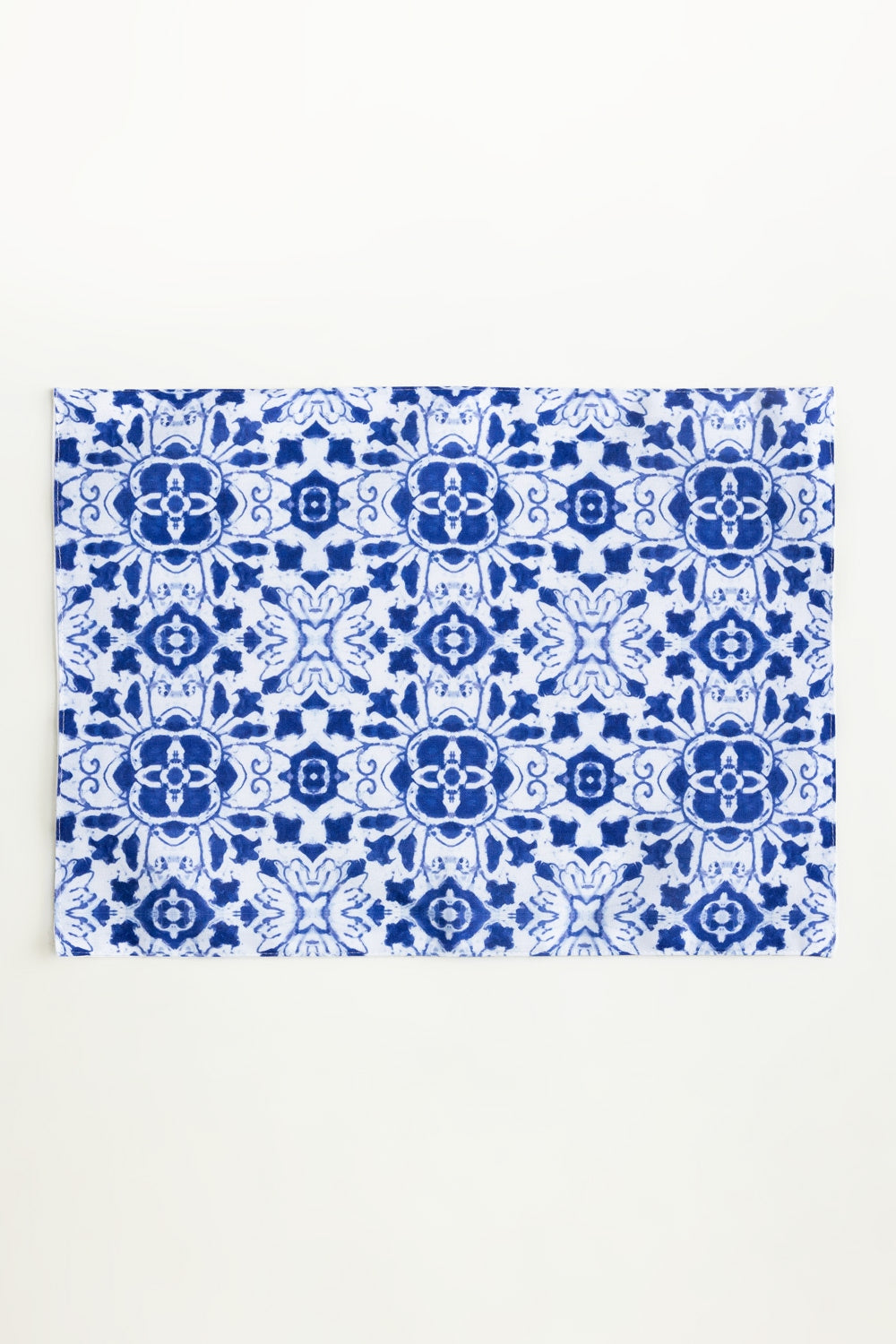 Blue Tiles 4pcs Digital Placemat